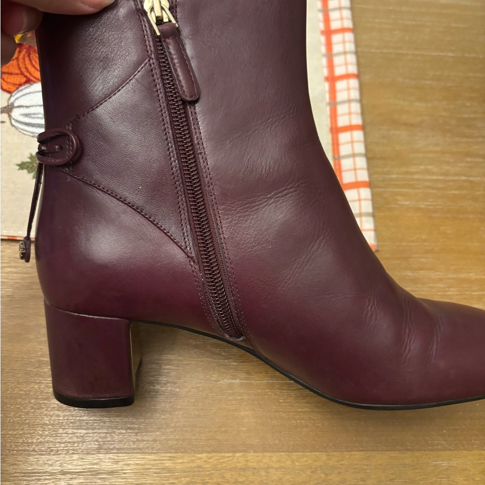Tory Burch Laila Leather Booties - Picture 7 of 14
